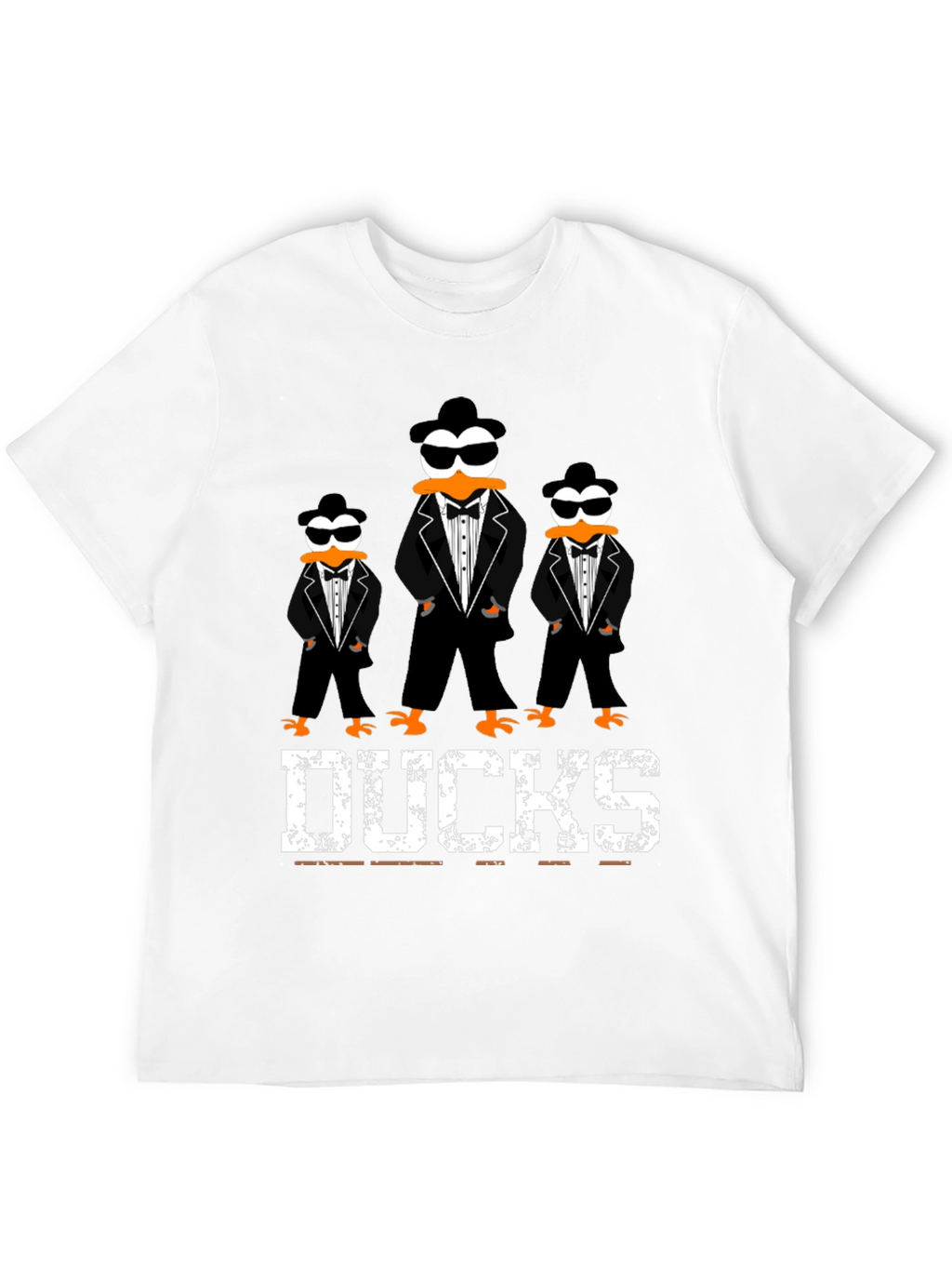 Ducks Tuxedo T-Shirt Cool Graphic Tee