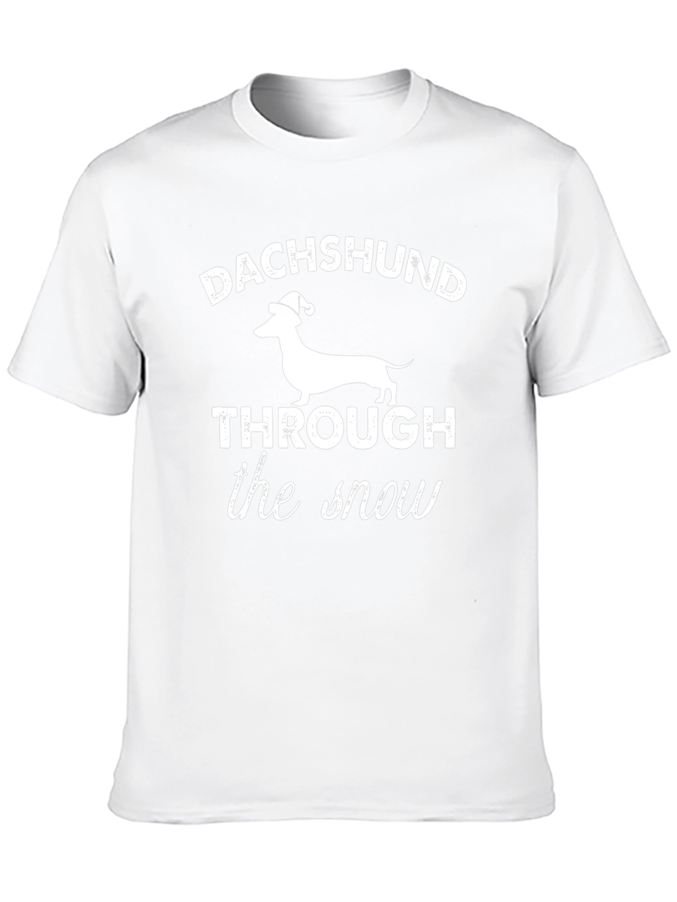 Dachshund Through the Snow Graphic T-Shirt