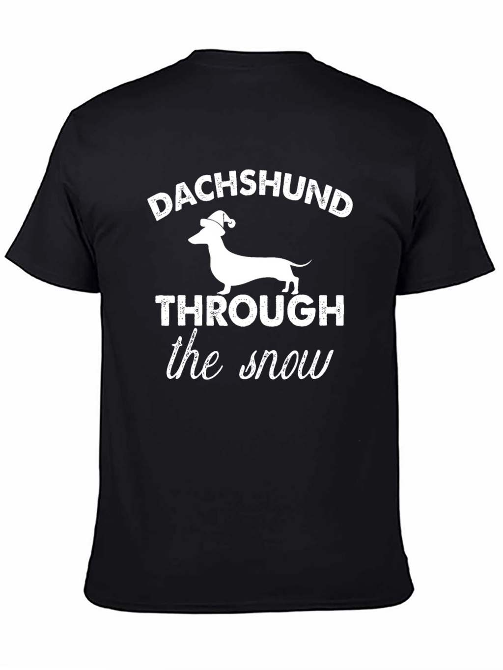 Dachshund Through the Snow Graphic T-Shirt