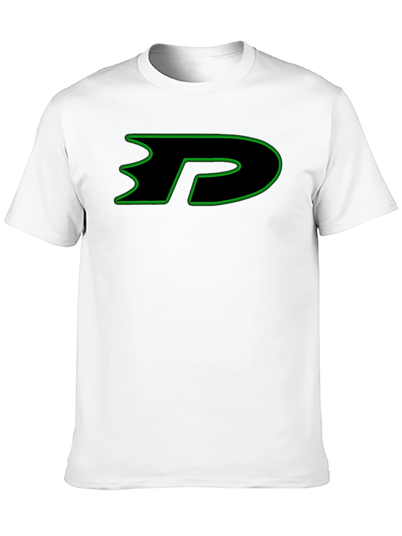 Danny Phantom Logo Black T-Shirt