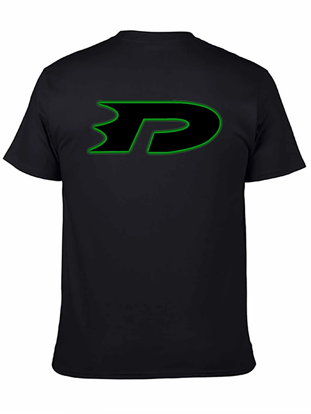 Danny Phantom Logo Black T-Shirt