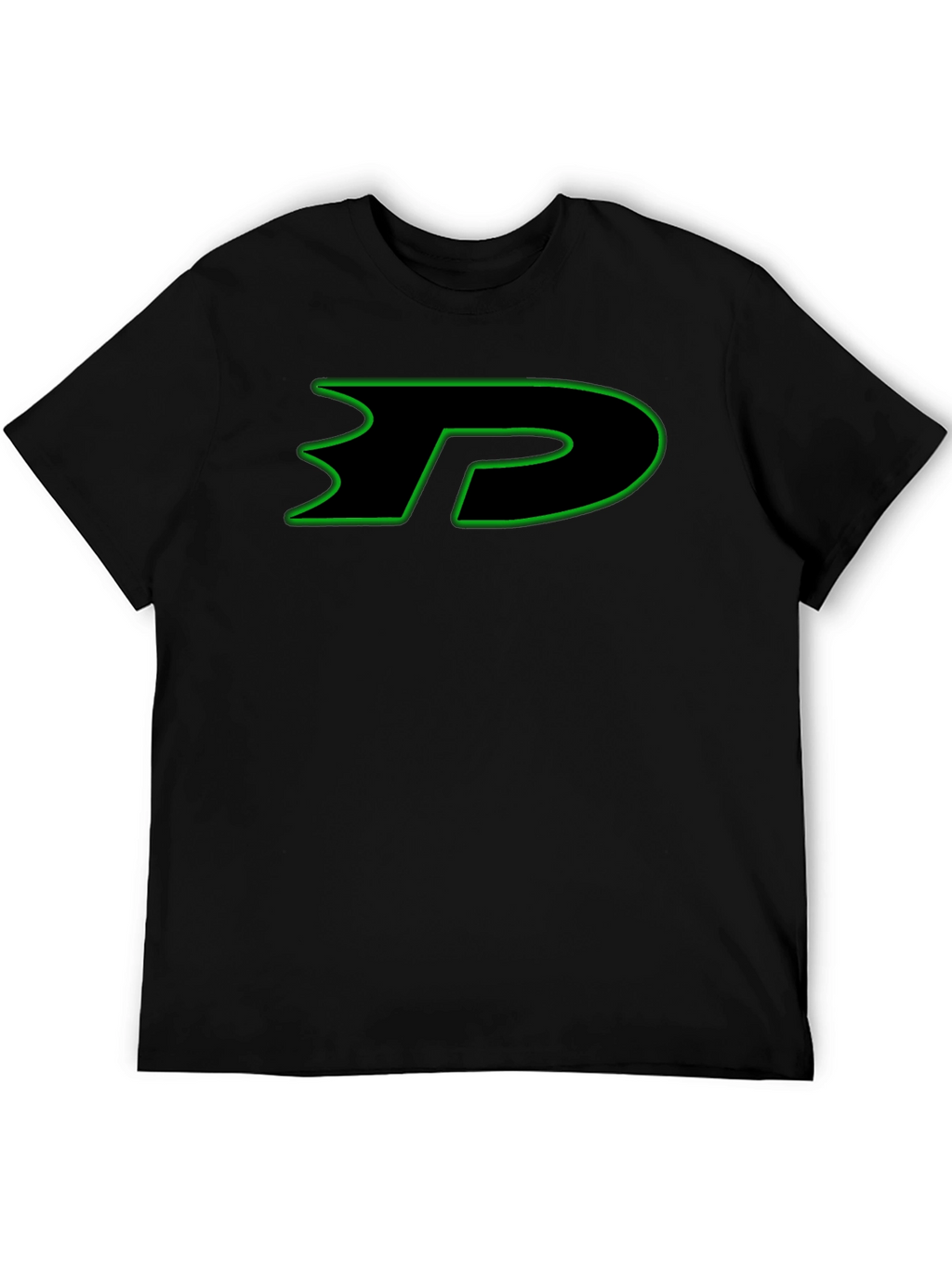 Danny Phantom Logo Black T-Shirt