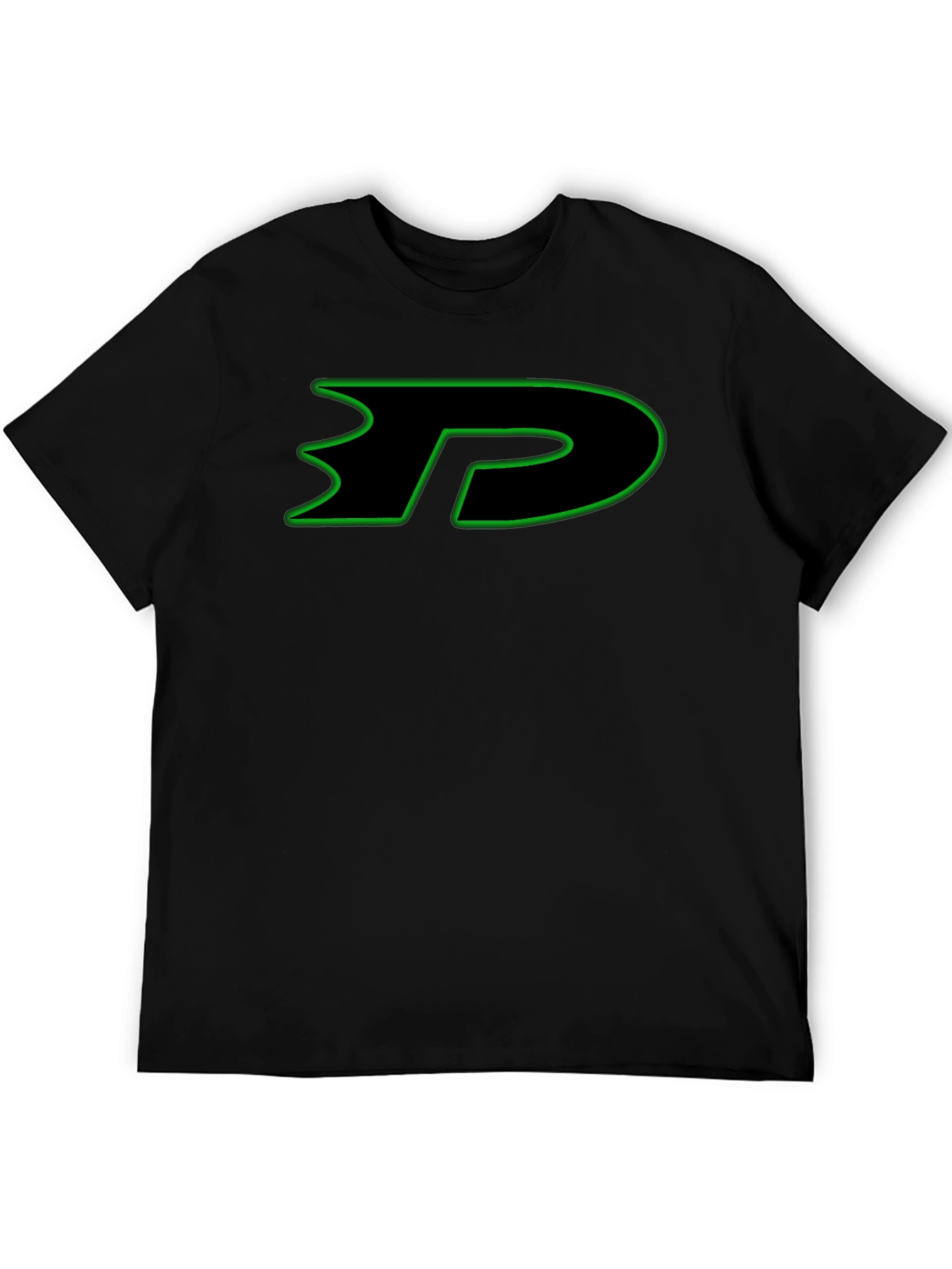 Danny Phantom Logo Black T-Shirt