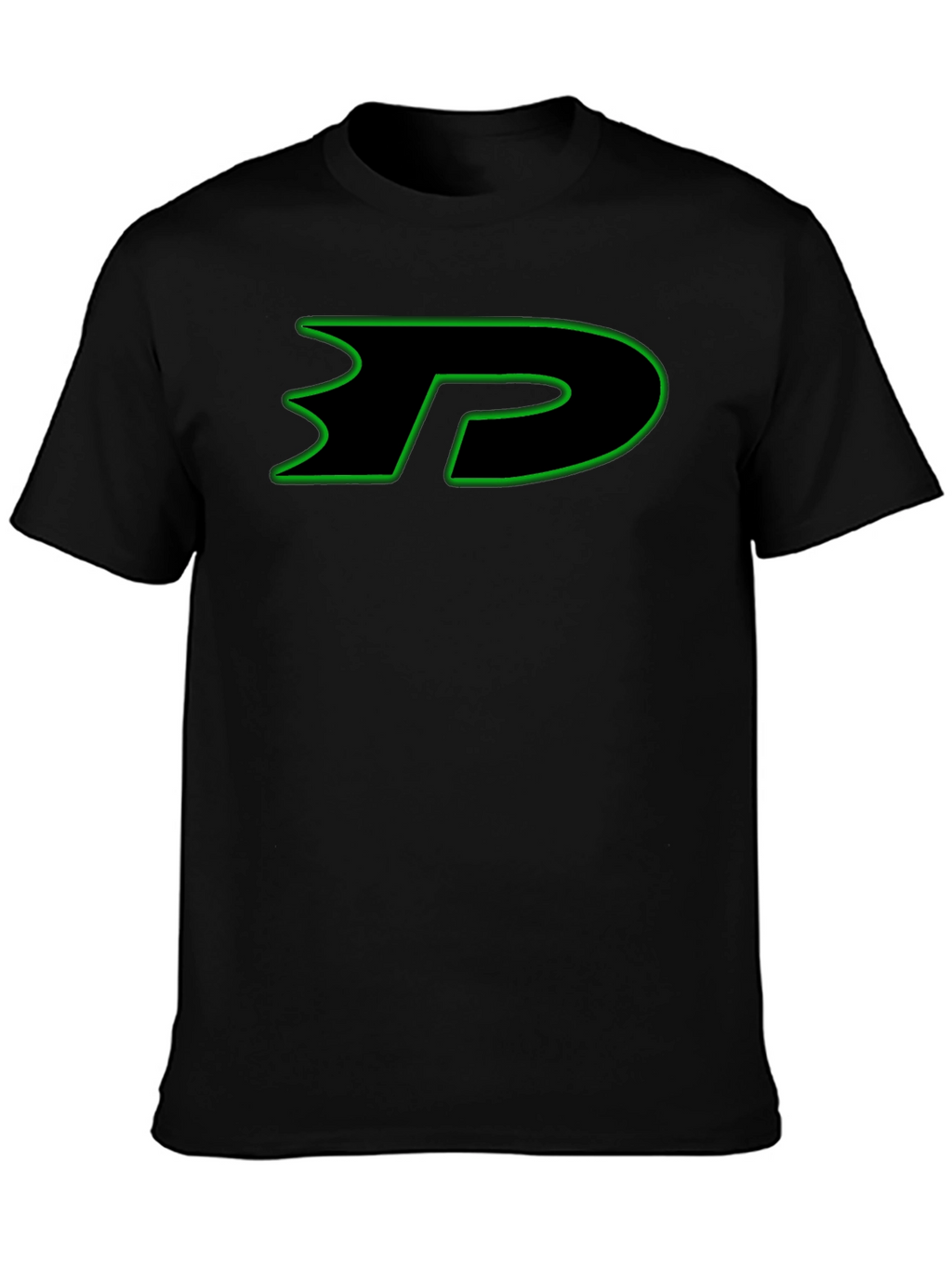Danny Phantom Logo Black T-Shirt