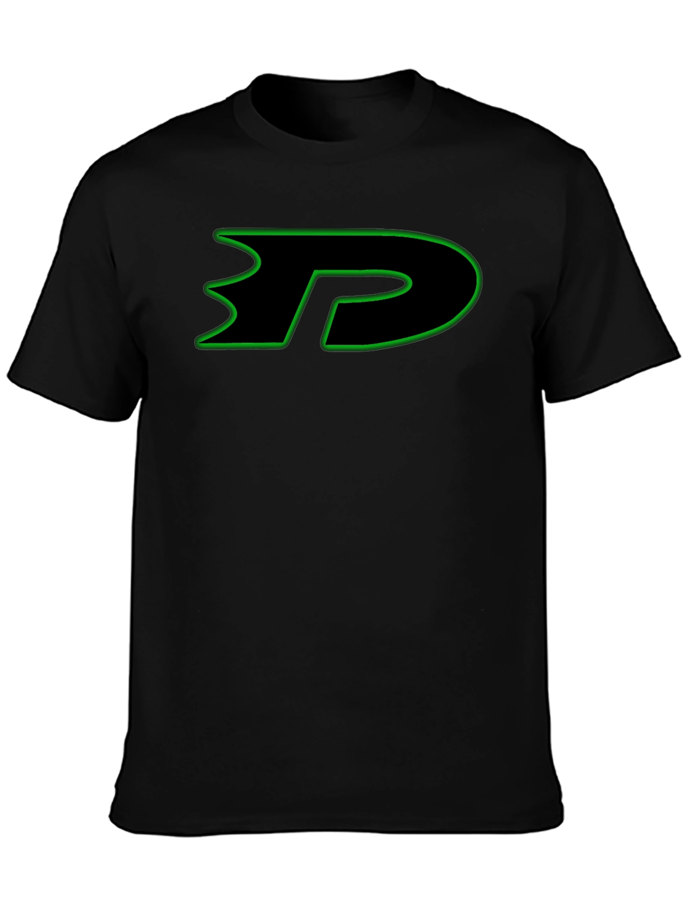 Danny Phantom Logo Black T-Shirt