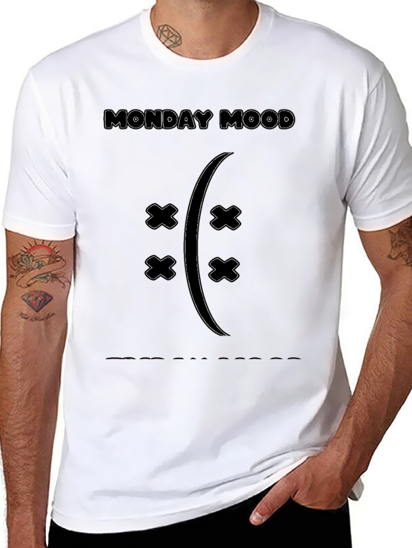 Monday Mood Graphic T-Shirt - Unisex Comfort