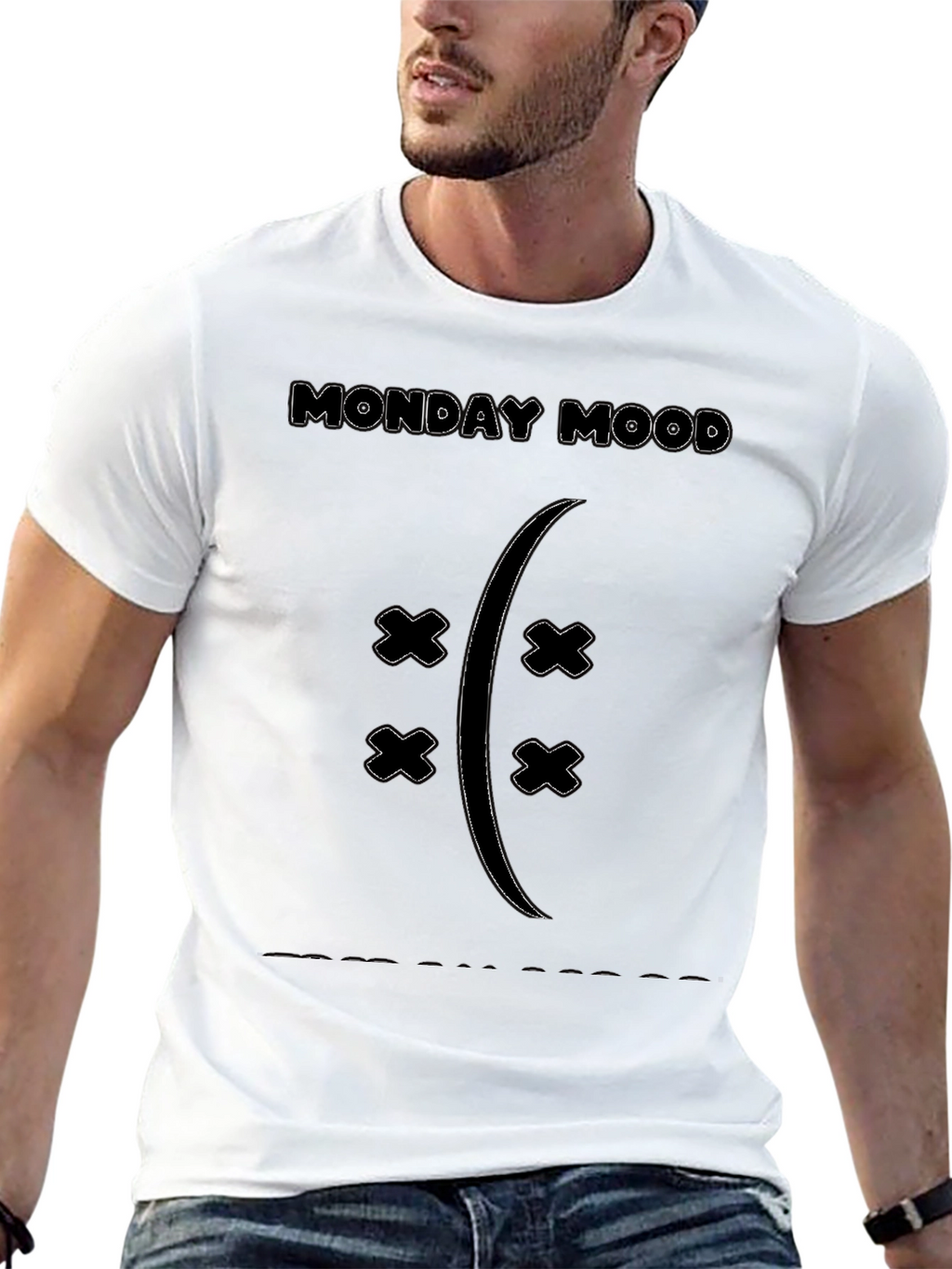 Monday Mood Graphic T-Shirt - Unisex Comfort