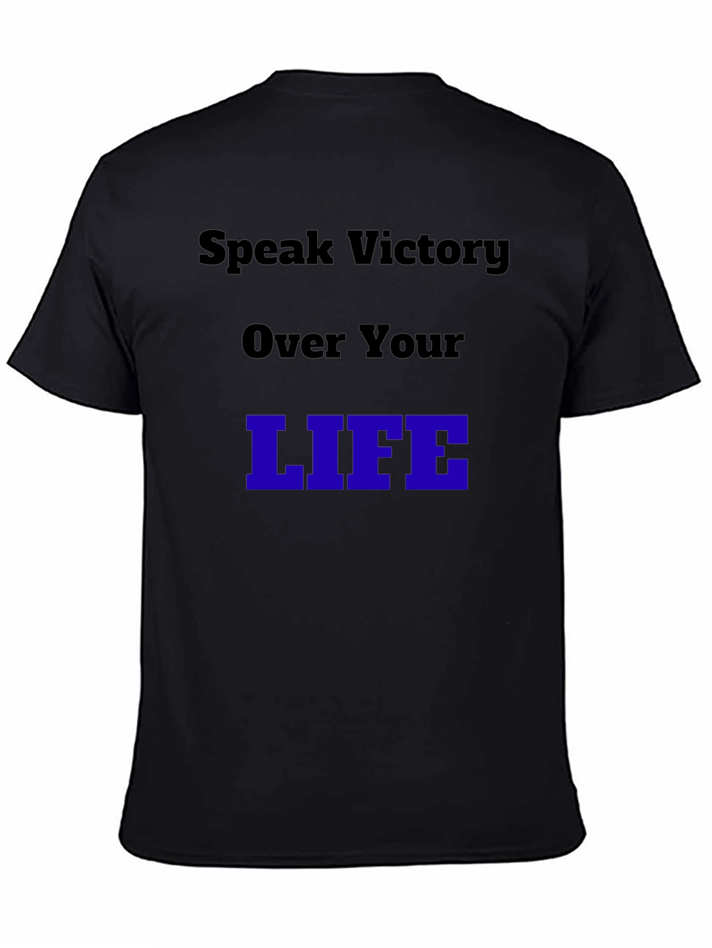 Speak Victory T-Shirt - Black
