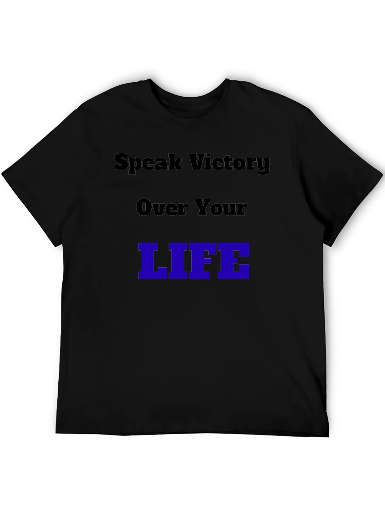 Speak Victory T-Shirt - Black