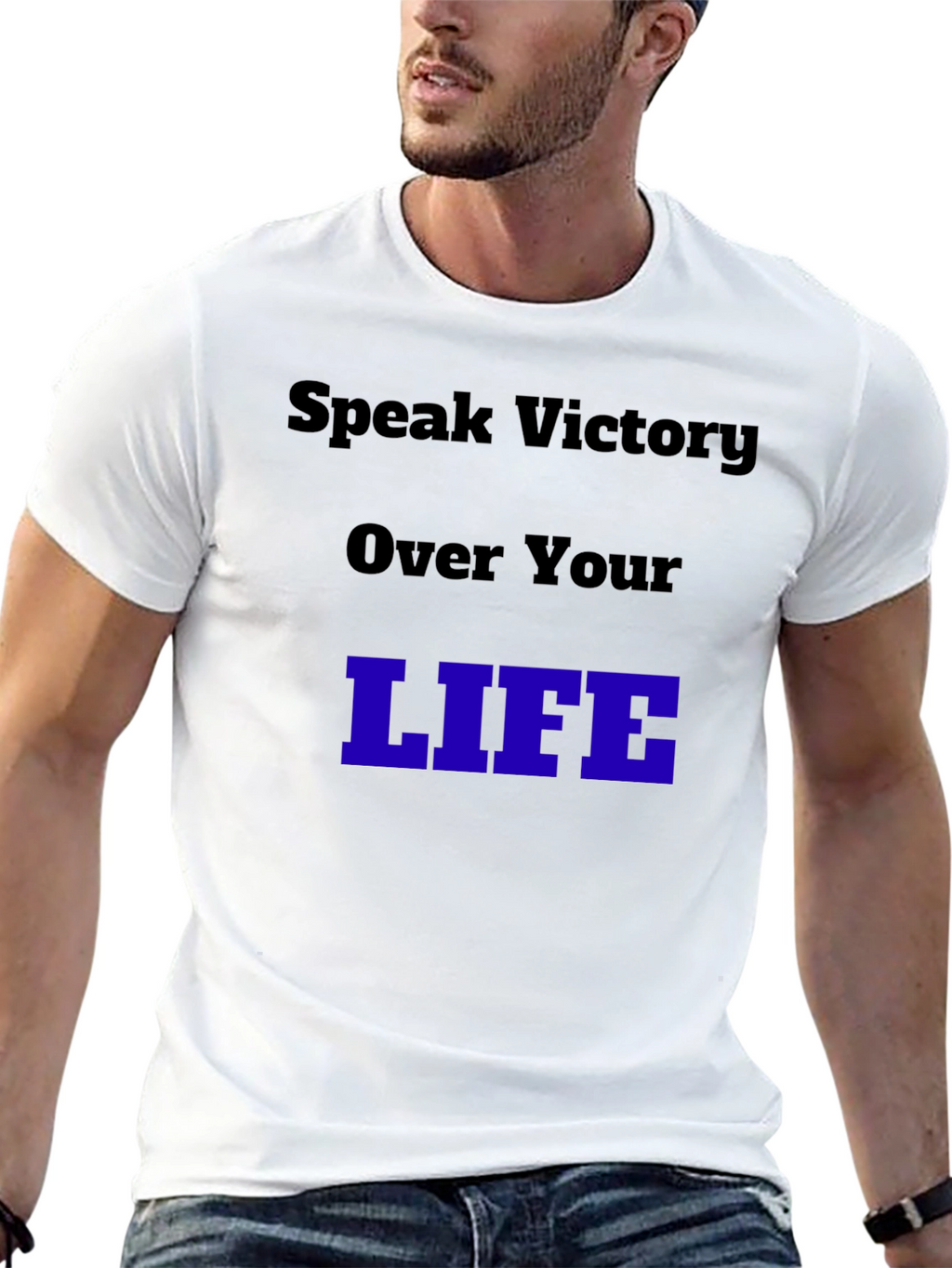 Speak Victory T-Shirt - Black