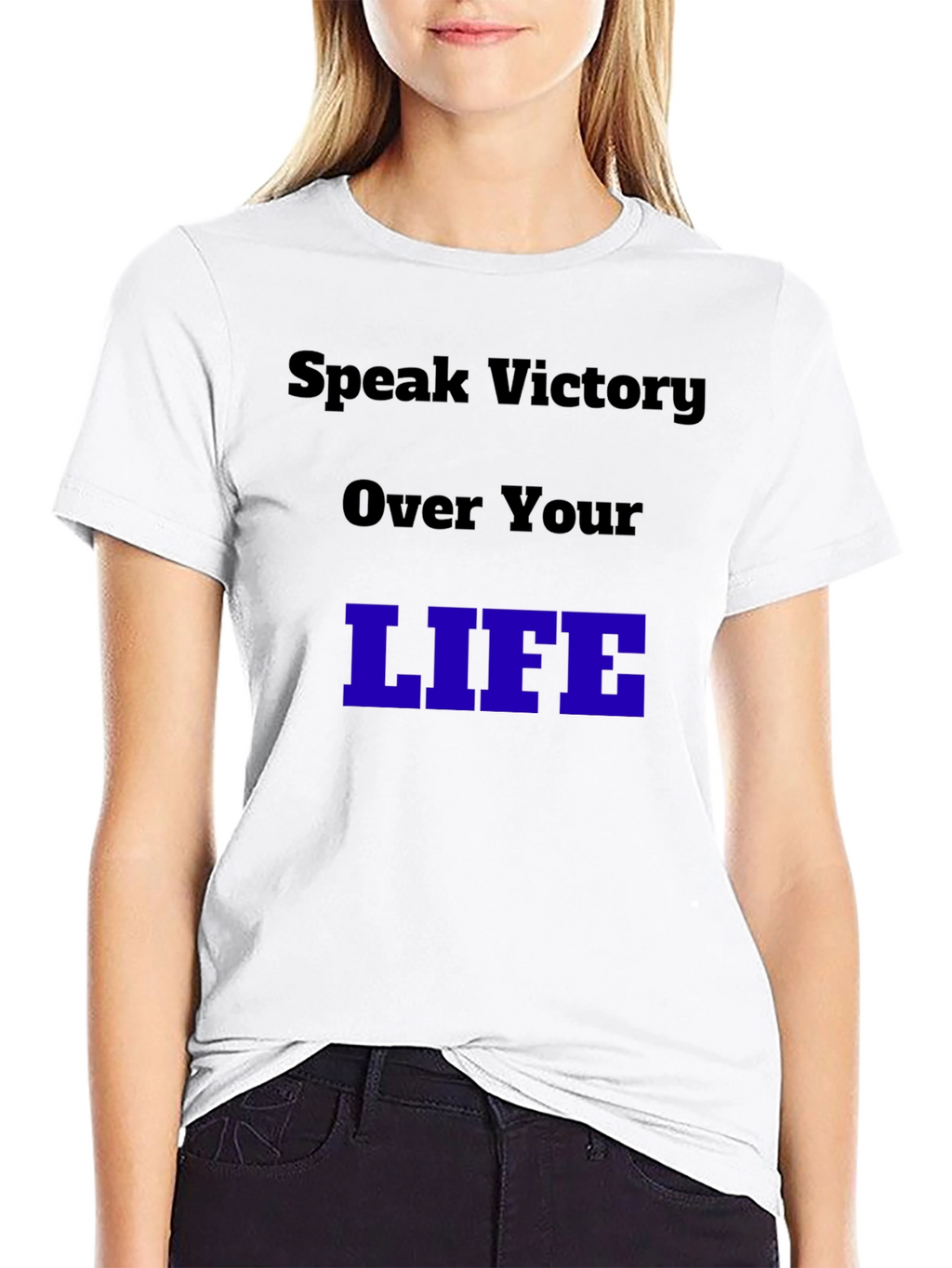 Speak Victory T-Shirt - Black