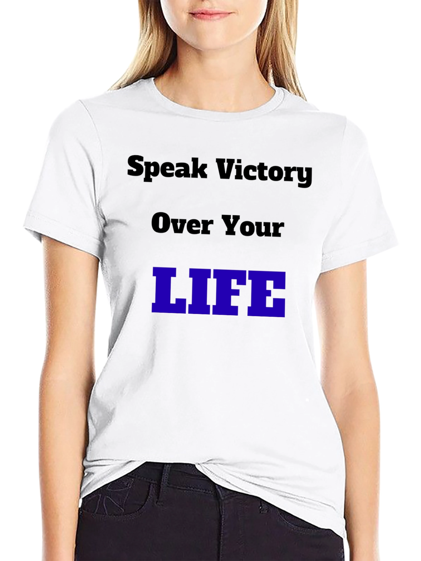 Speak Victory T-Shirt - Black