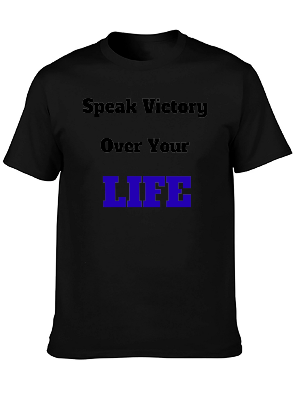 Speak Victory T-Shirt - Black