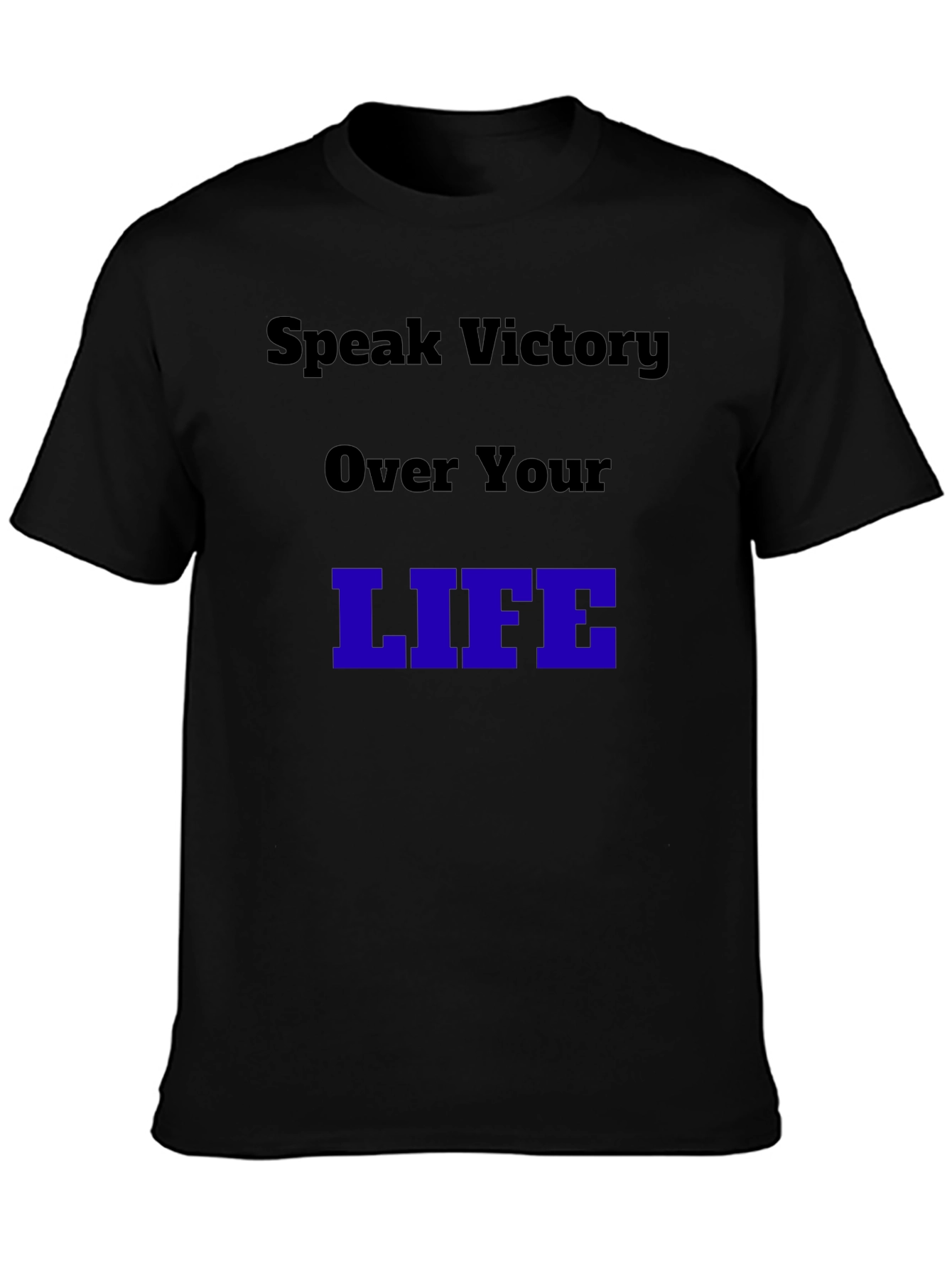 Speak Victory T-Shirt - Black