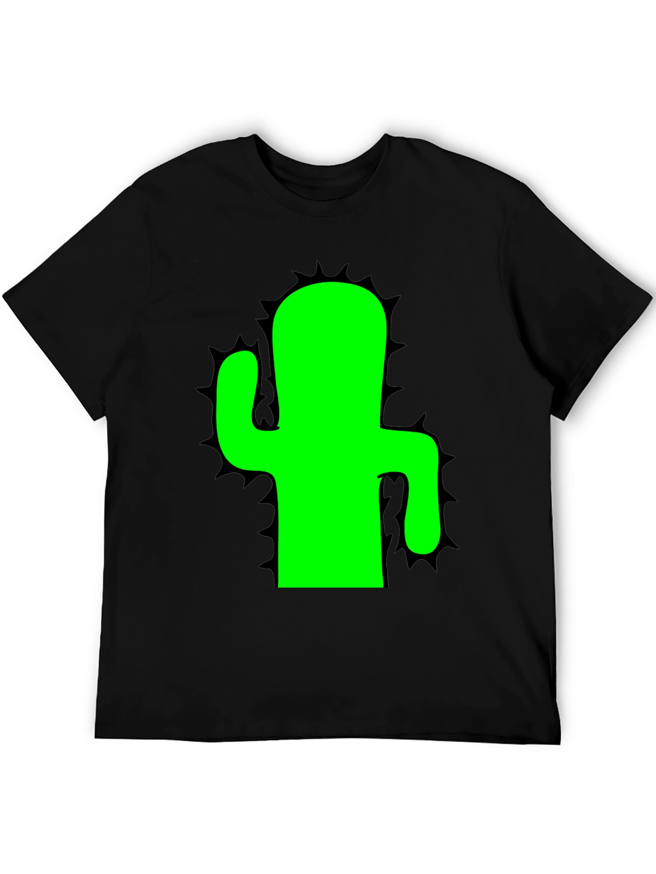 Cactus Graphic T-Shirt - Mens Black Tee