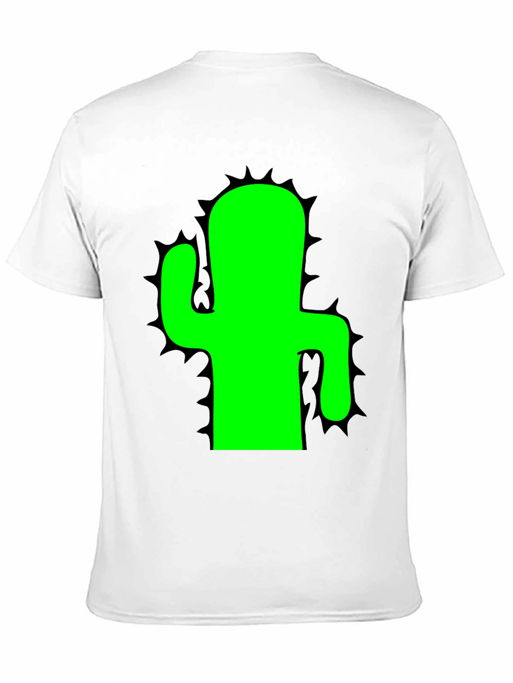 Cactus Graphic T-Shirt - Mens Black Tee