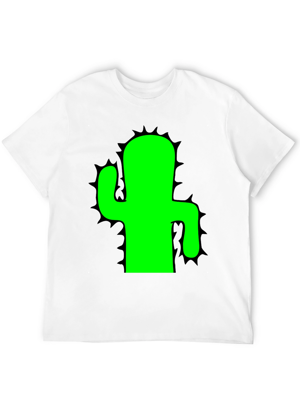 Cactus Graphic T-Shirt - Mens Black Tee