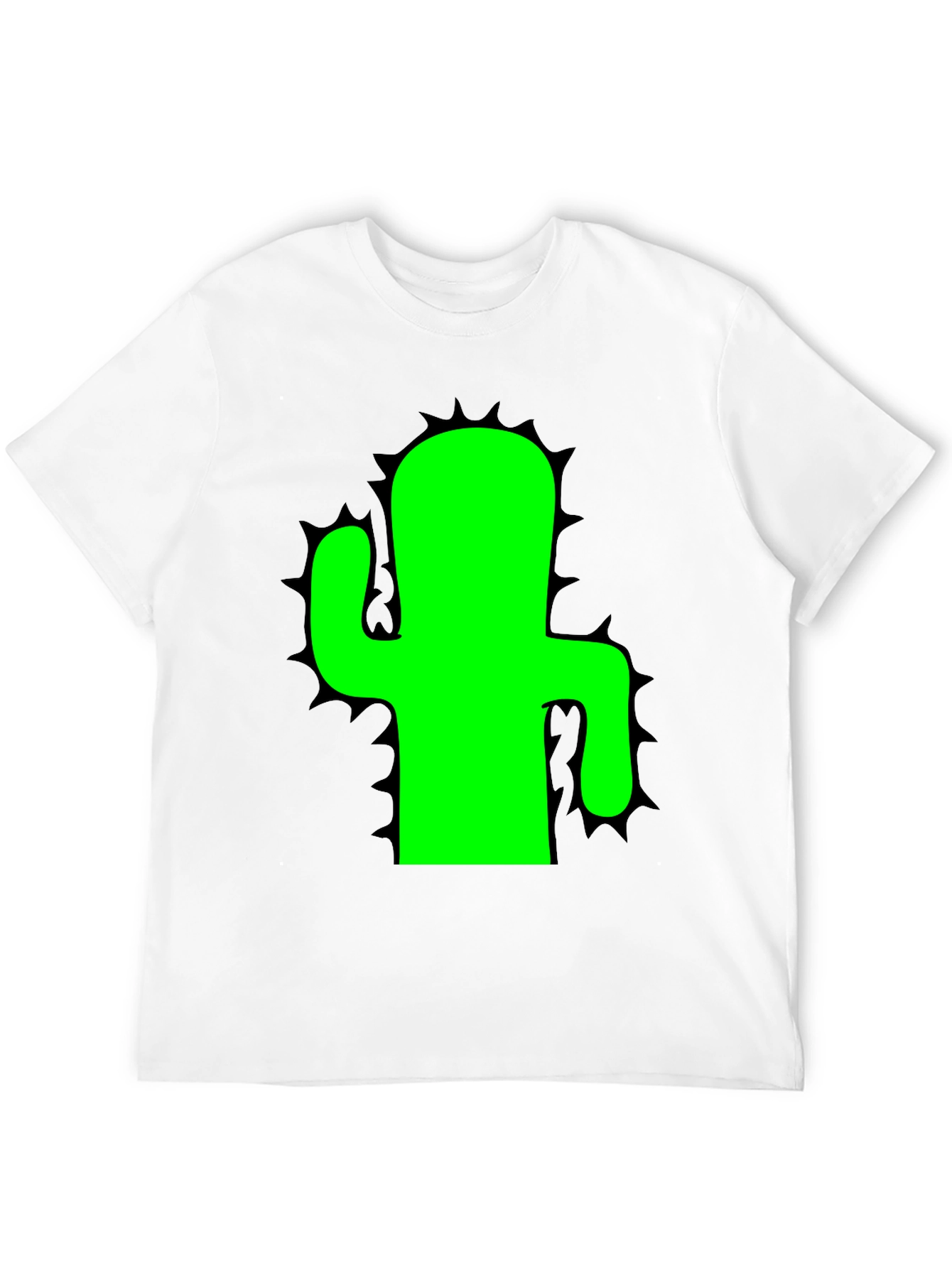 Cactus Graphic T-Shirt - Mens Black Tee