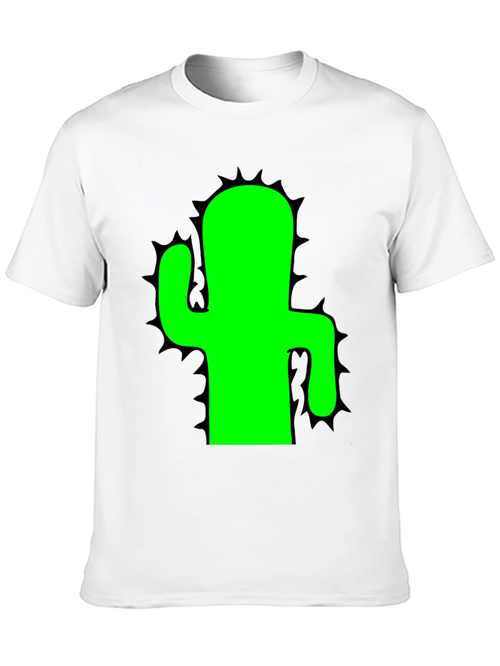 Cactus Graphic T-Shirt - Mens Black Tee