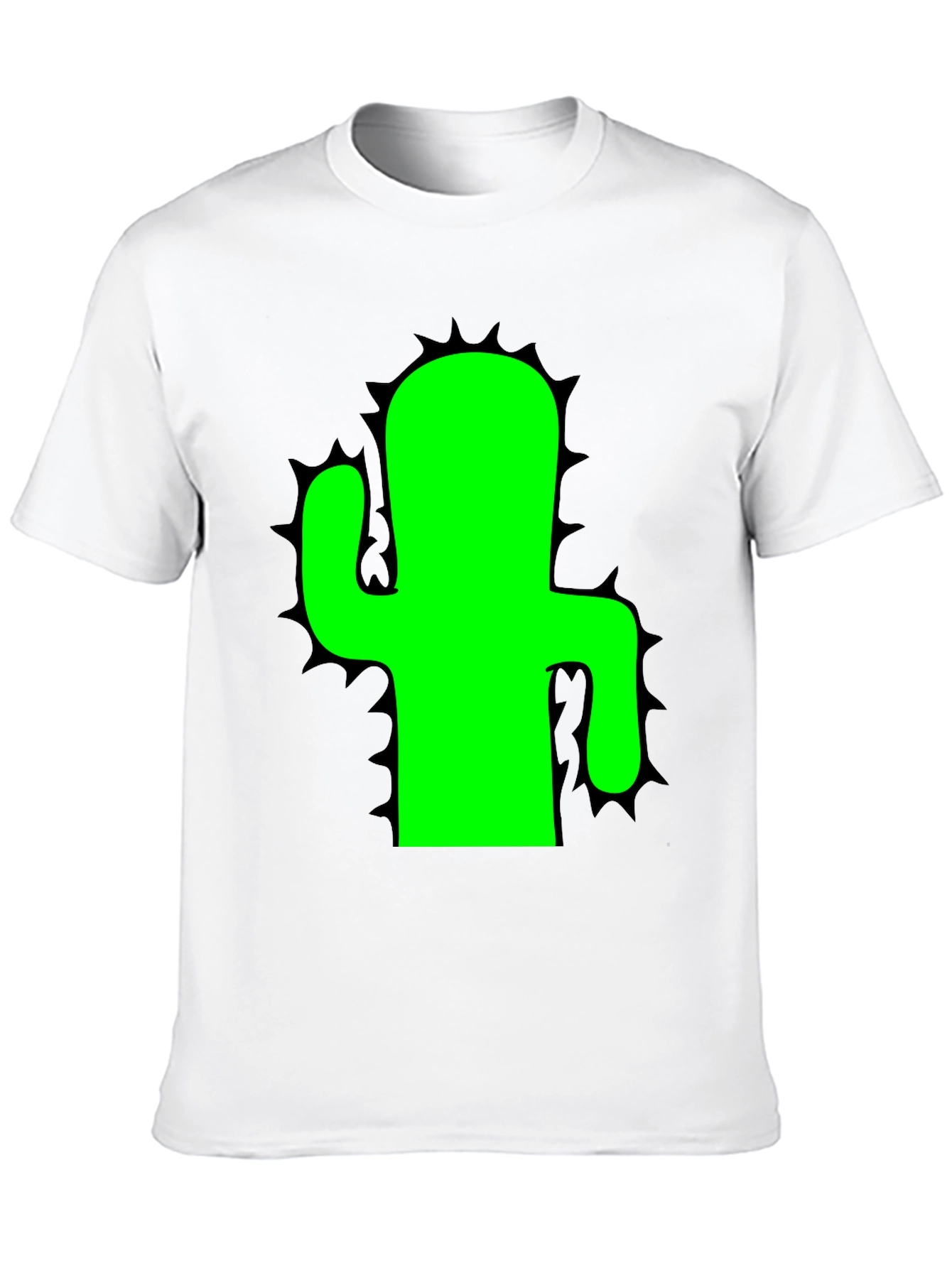 Cactus Graphic T-Shirt - Mens Black Tee
