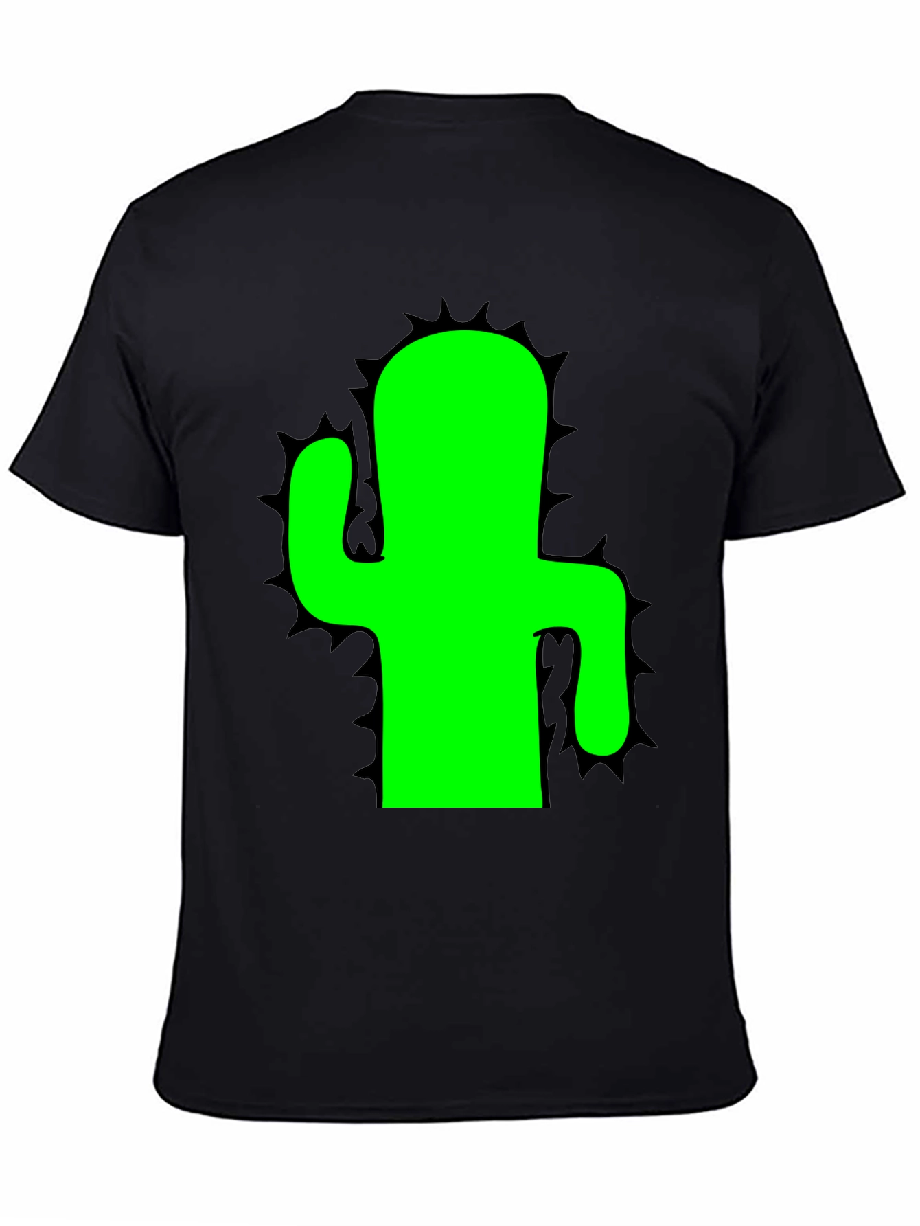 Cactus Graphic T-Shirt - Mens Black Tee