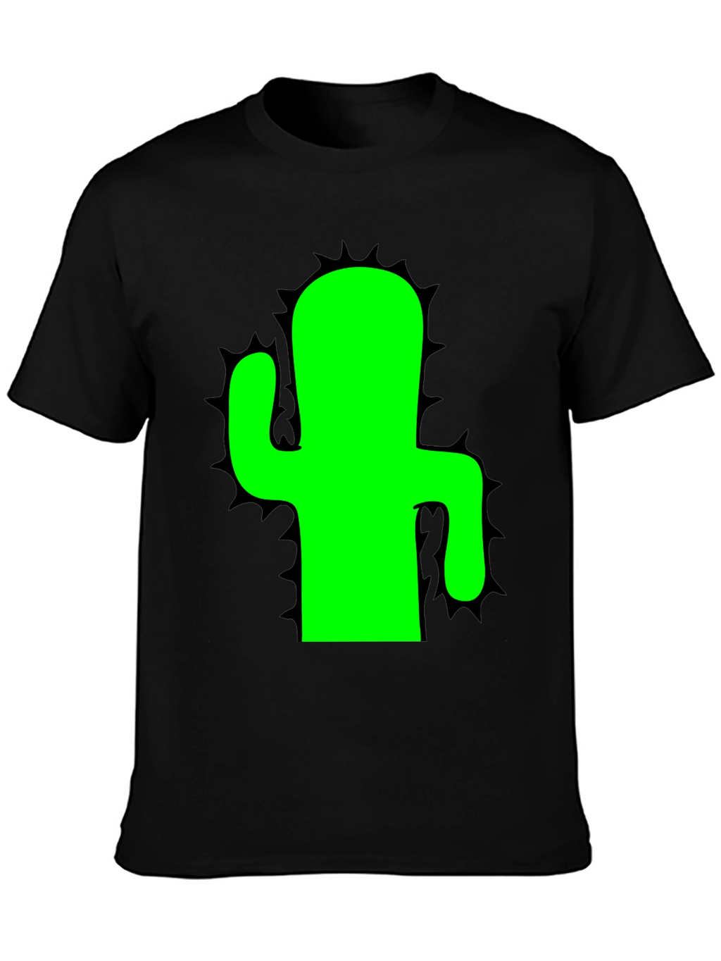 Cactus Graphic T-Shirt - Mens Black Tee