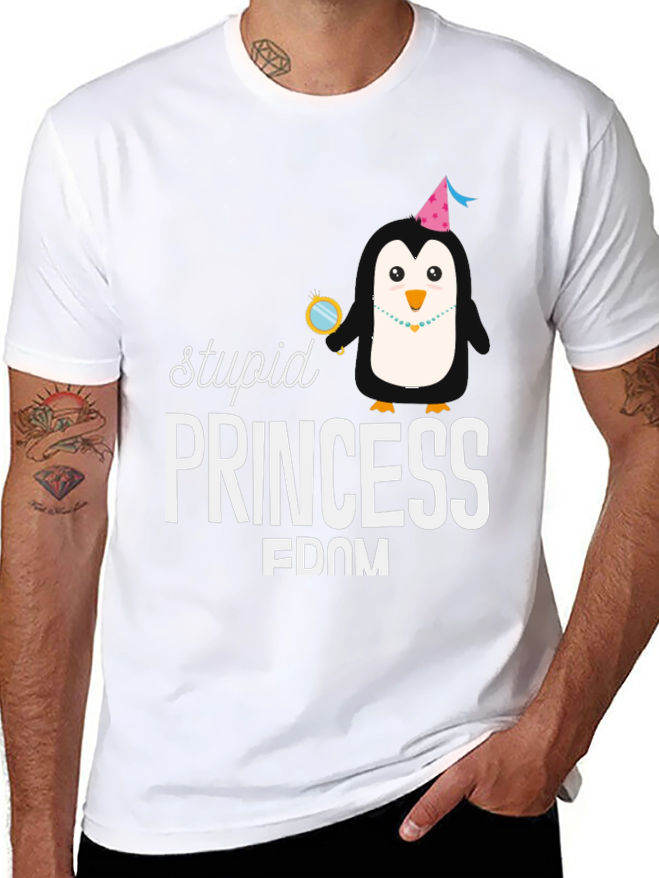Stupid Princess Fdom Graphic T-Shirt