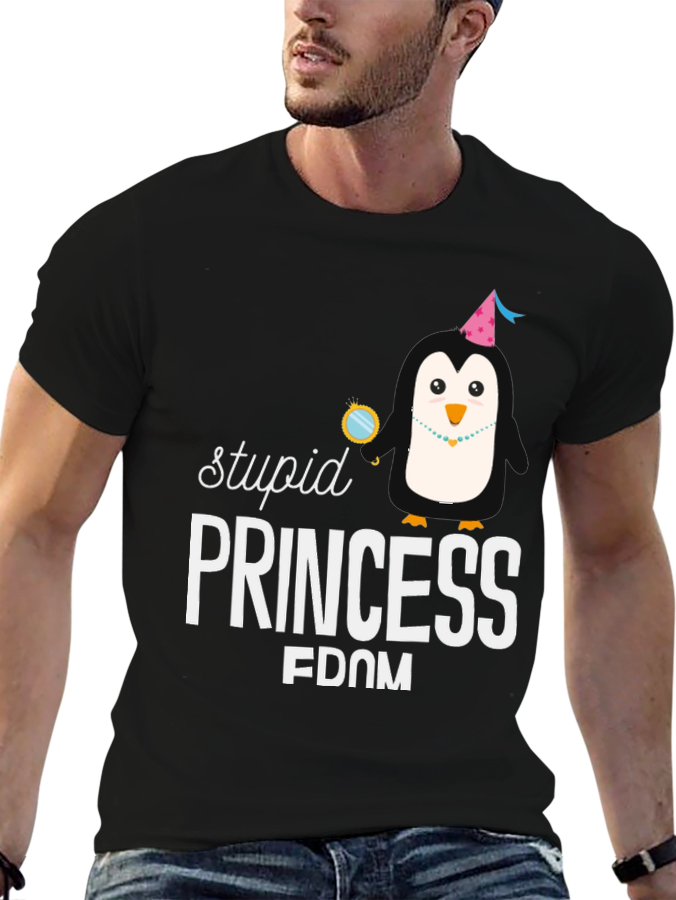 Stupid Princess Fdom Graphic T-Shirt