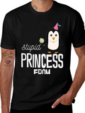 Stupid Princess Fdom Graphic T-Shirt