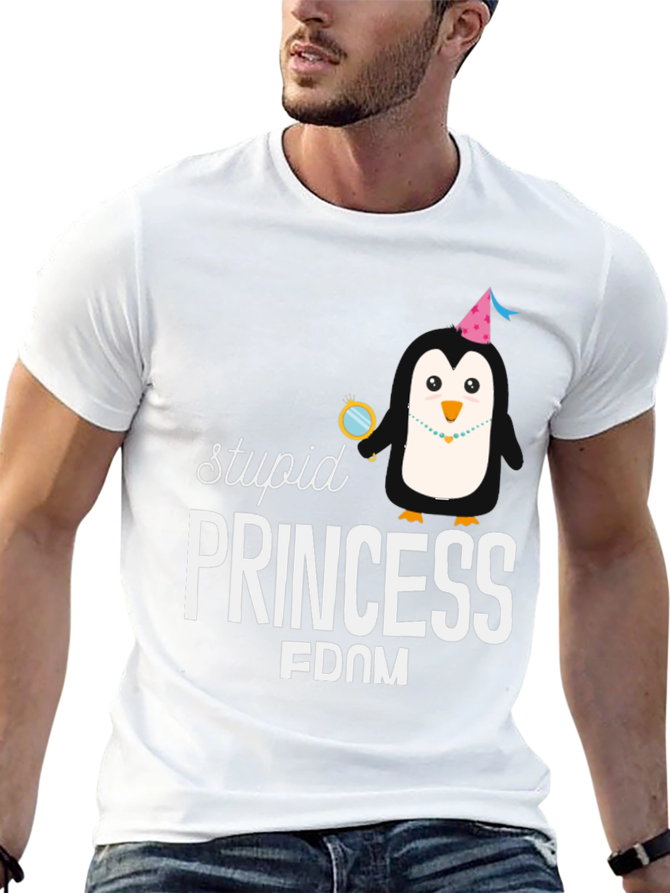 Stupid Princess Fdom Graphic T-Shirt