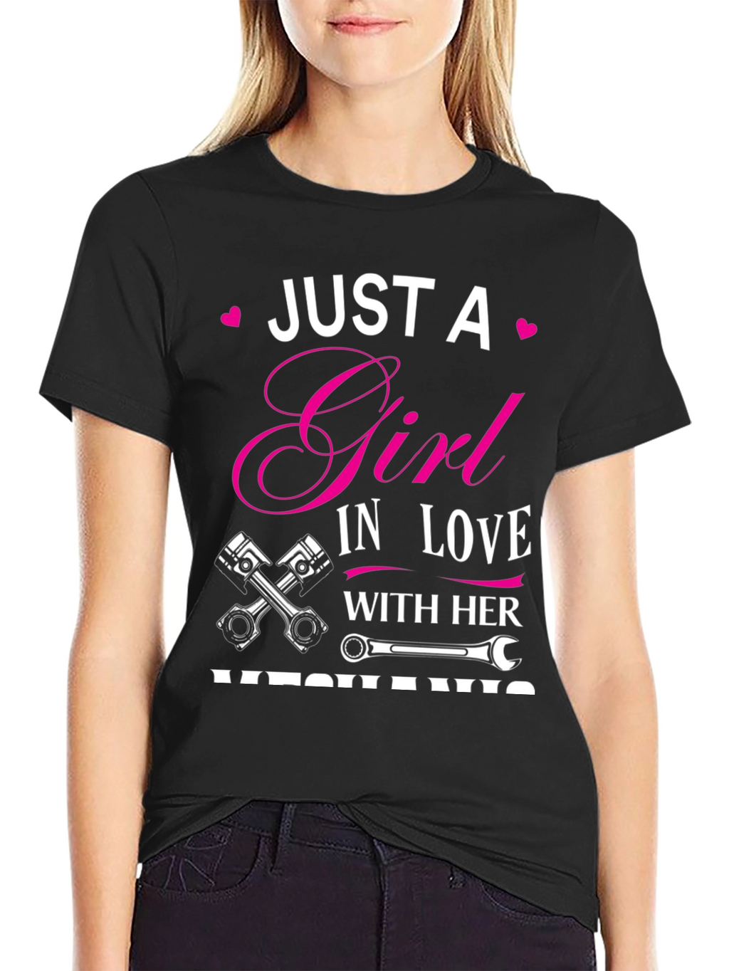 Just A Girl In Love With Her Mechanic T-Shirt