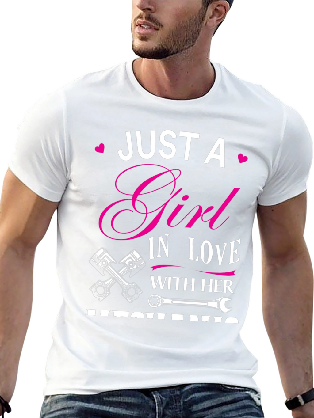 Just A Girl In Love With Her Mechanic T-Shirt