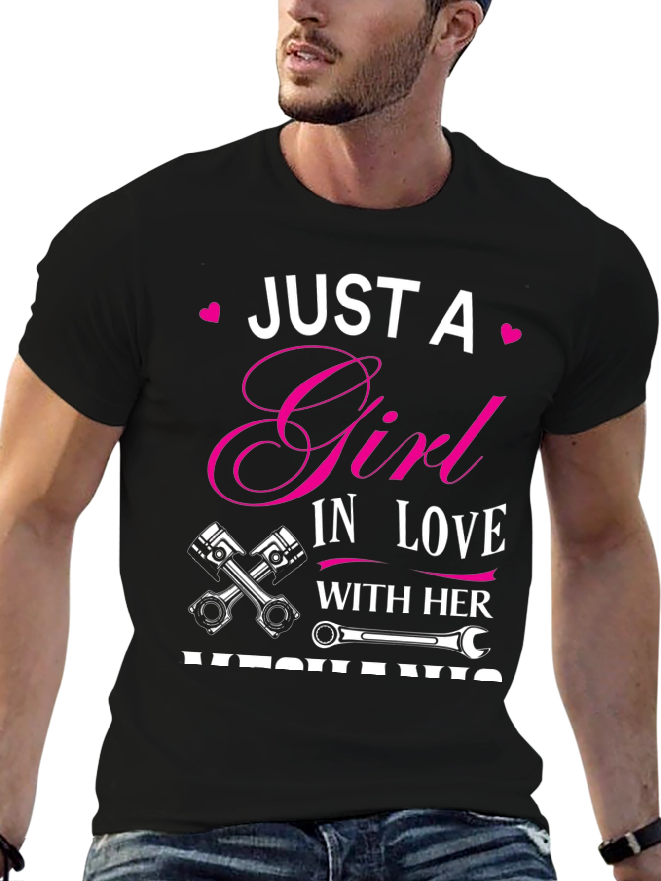 Just A Girl In Love With Her Mechanic T-Shirt