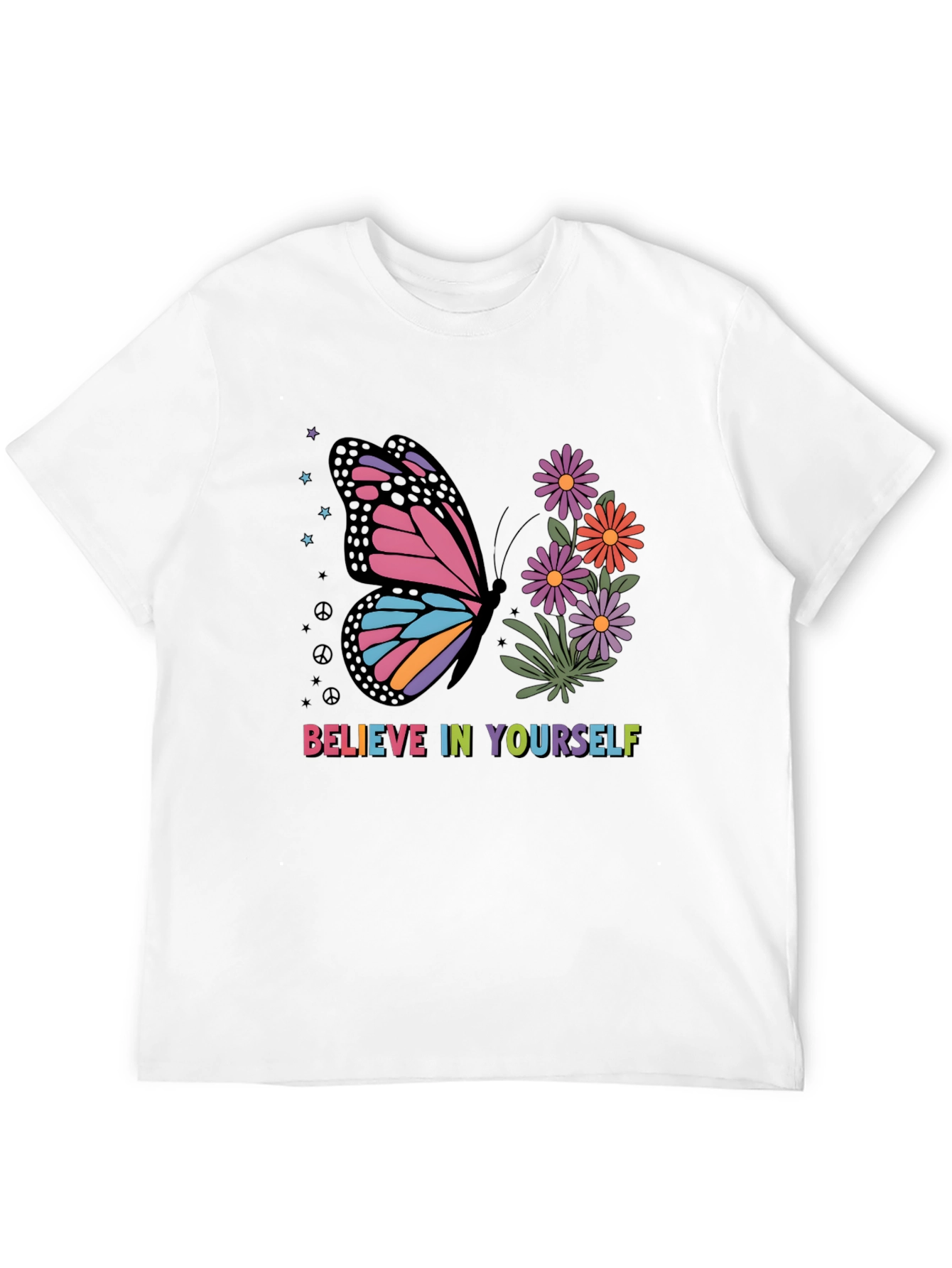 Butterfly Believe in Yourself Graphic Tee