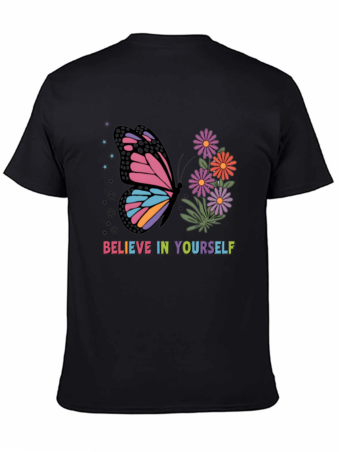 Butterfly Believe in Yourself Graphic Tee