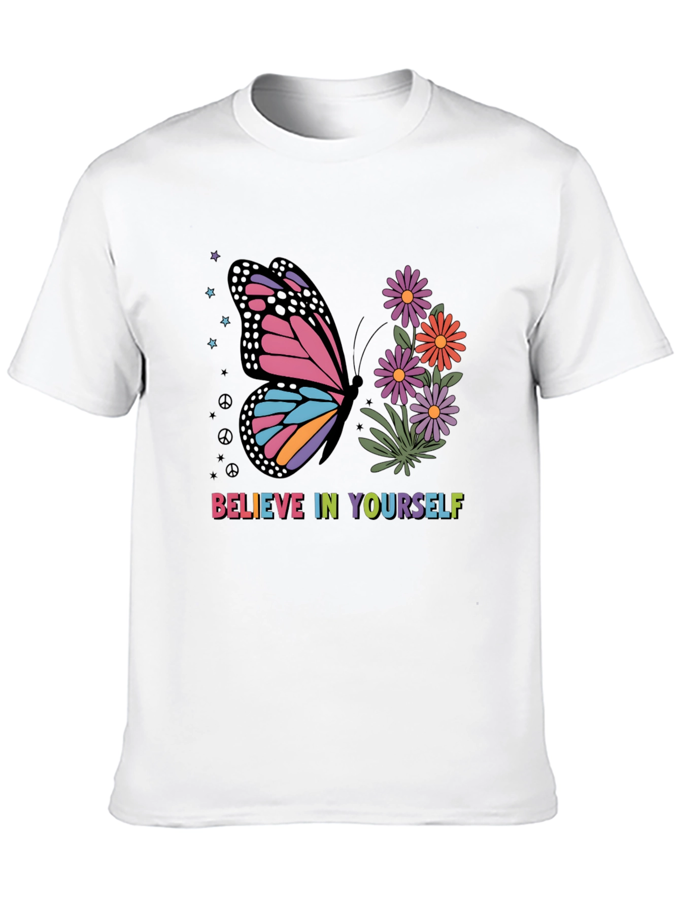 Butterfly Believe in Yourself Graphic Tee