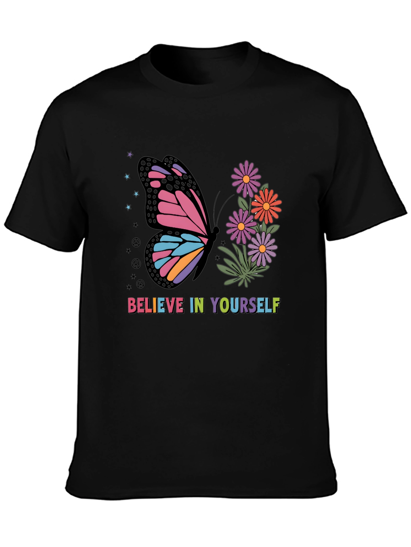 Butterfly Believe in Yourself Graphic Tee