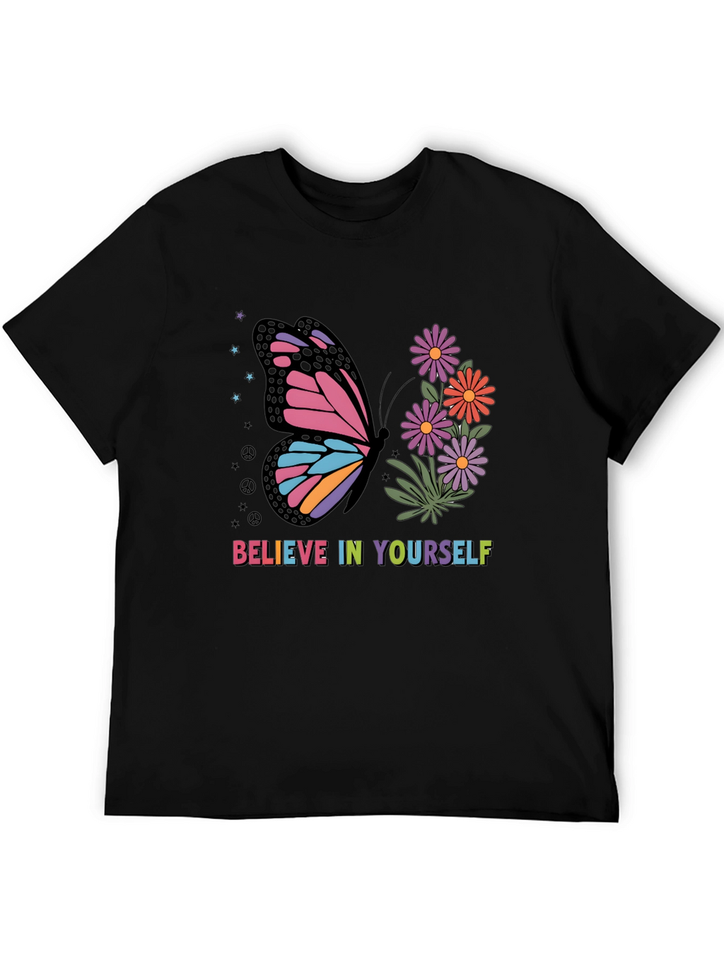 Butterfly Believe in Yourself Graphic Tee