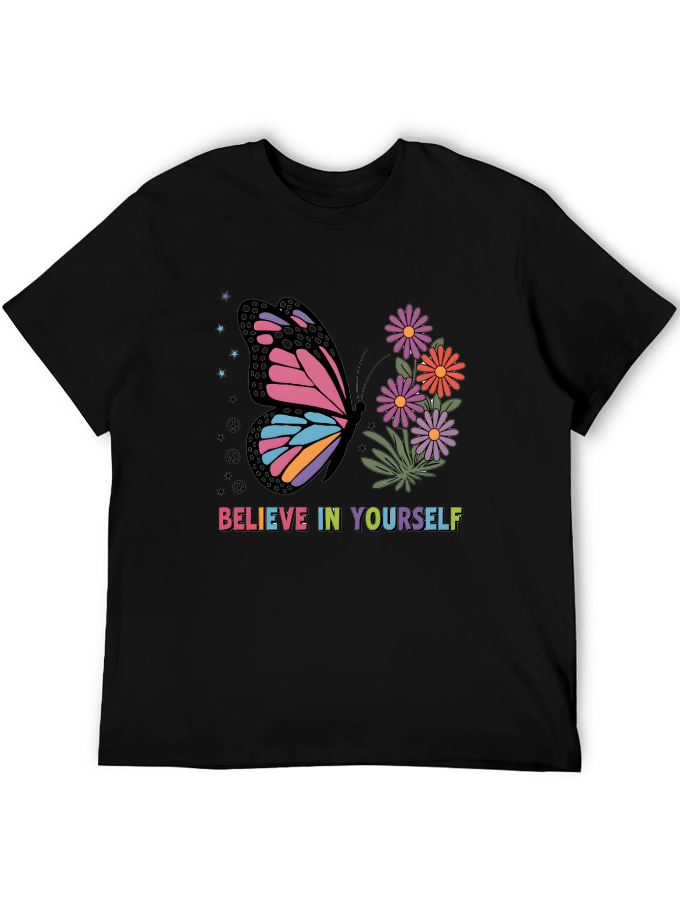 Butterfly Believe in Yourself Graphic Tee