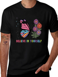 Butterfly Believe in Yourself Graphic Tee