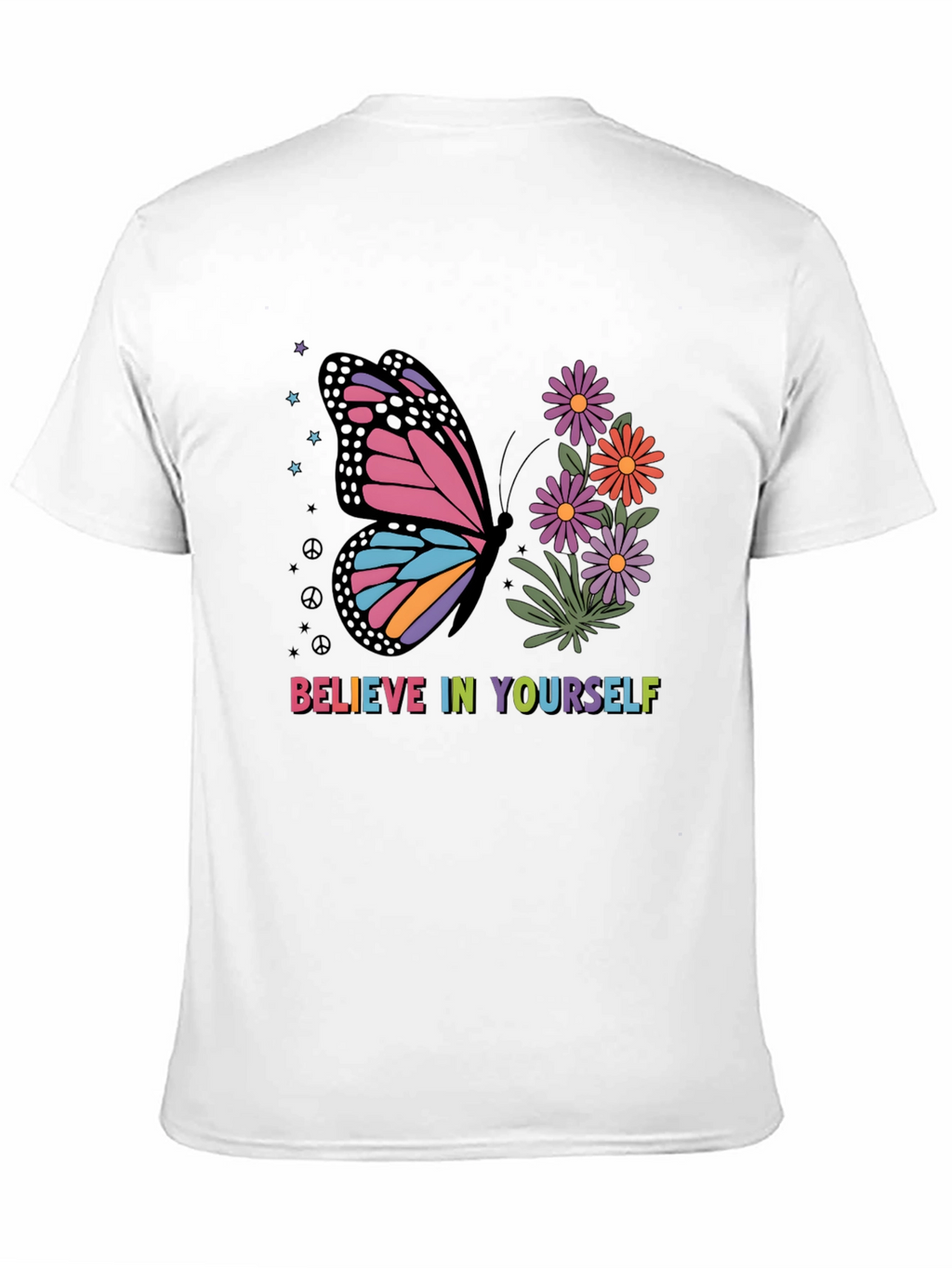 Butterfly Believe in Yourself Graphic Tee
