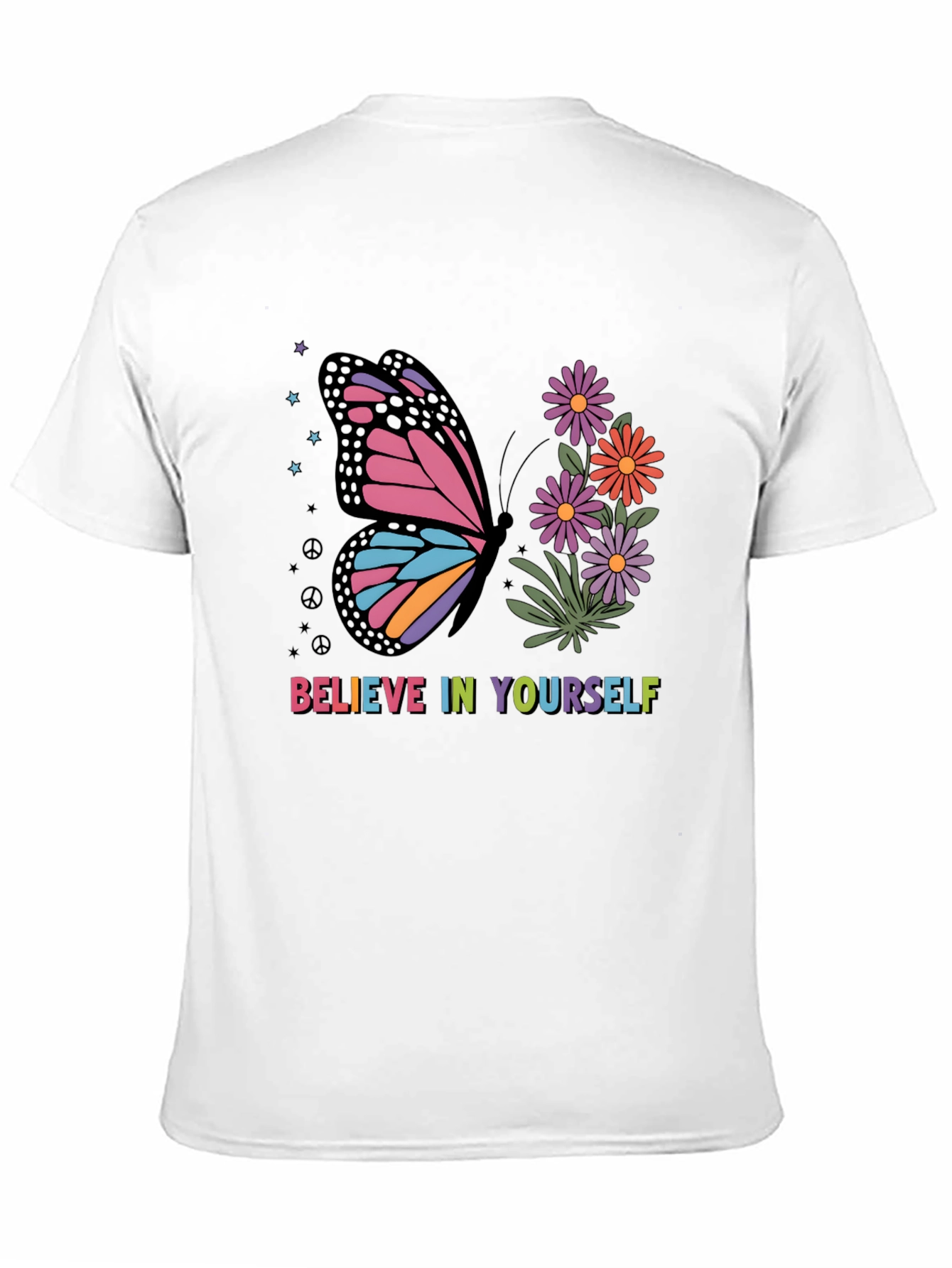 Butterfly Believe in Yourself Graphic Tee