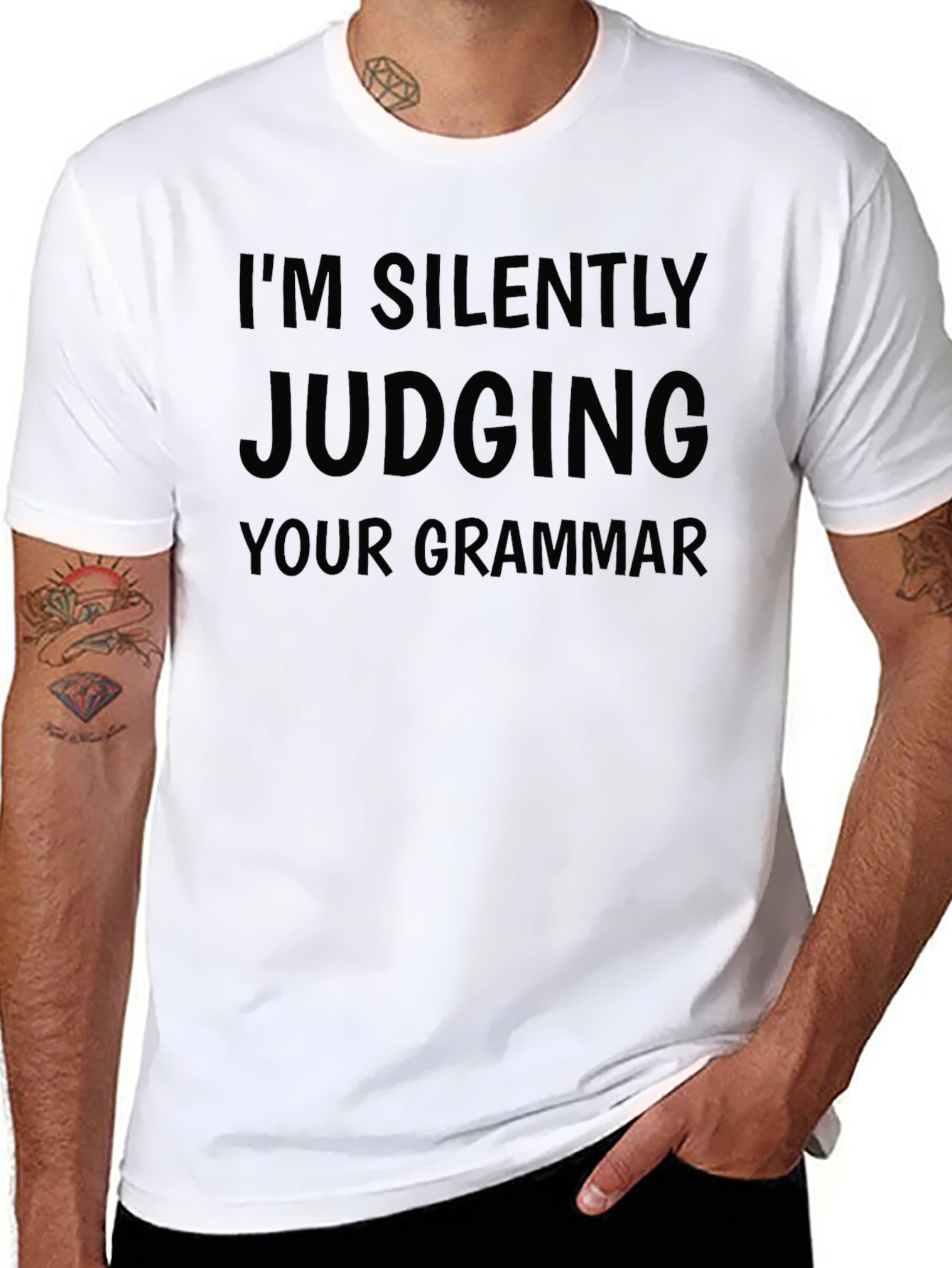 Im Silently Judging Your Grammar T-Shirt