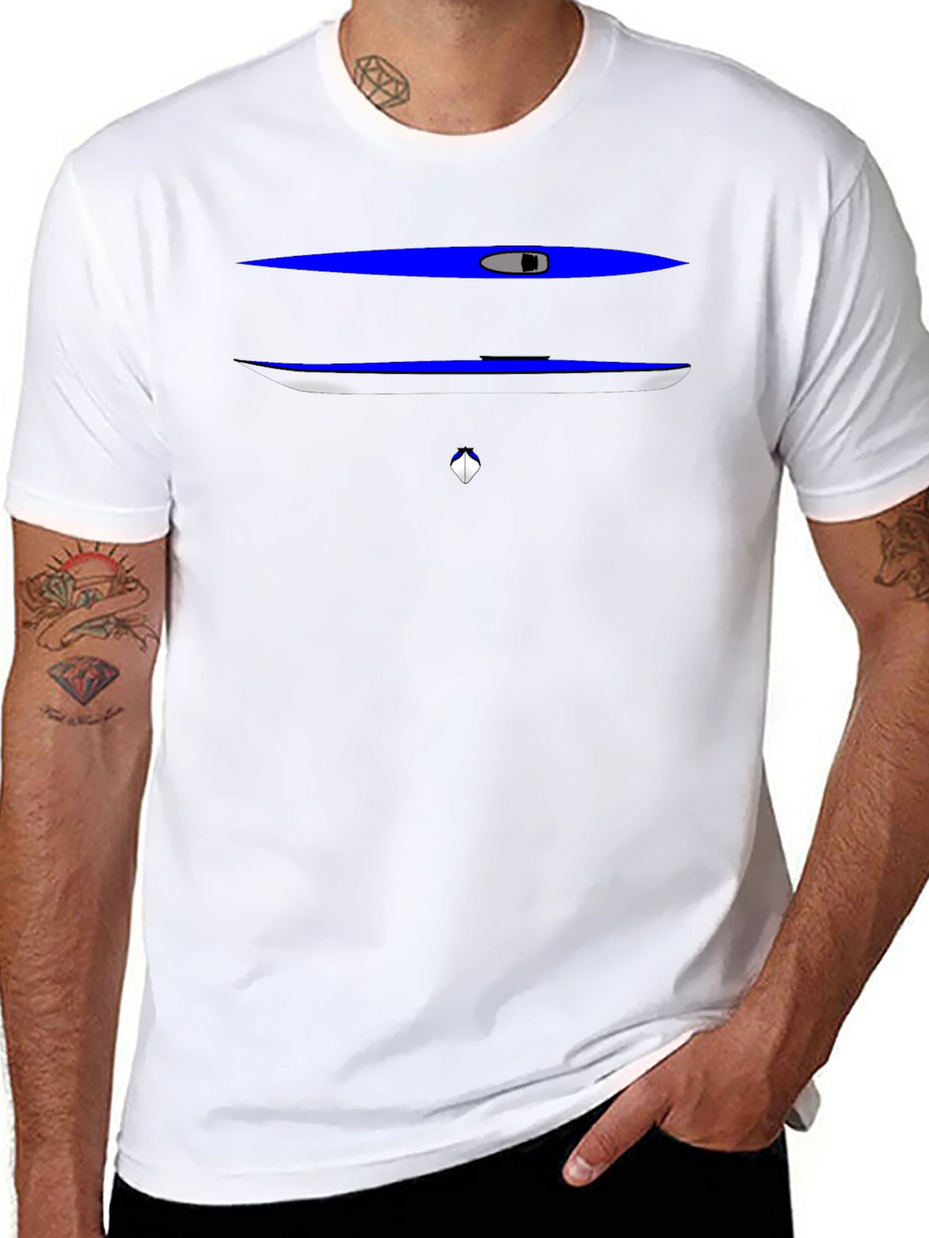 Kayak Graphic Tee - Paddling Adventure Shirt