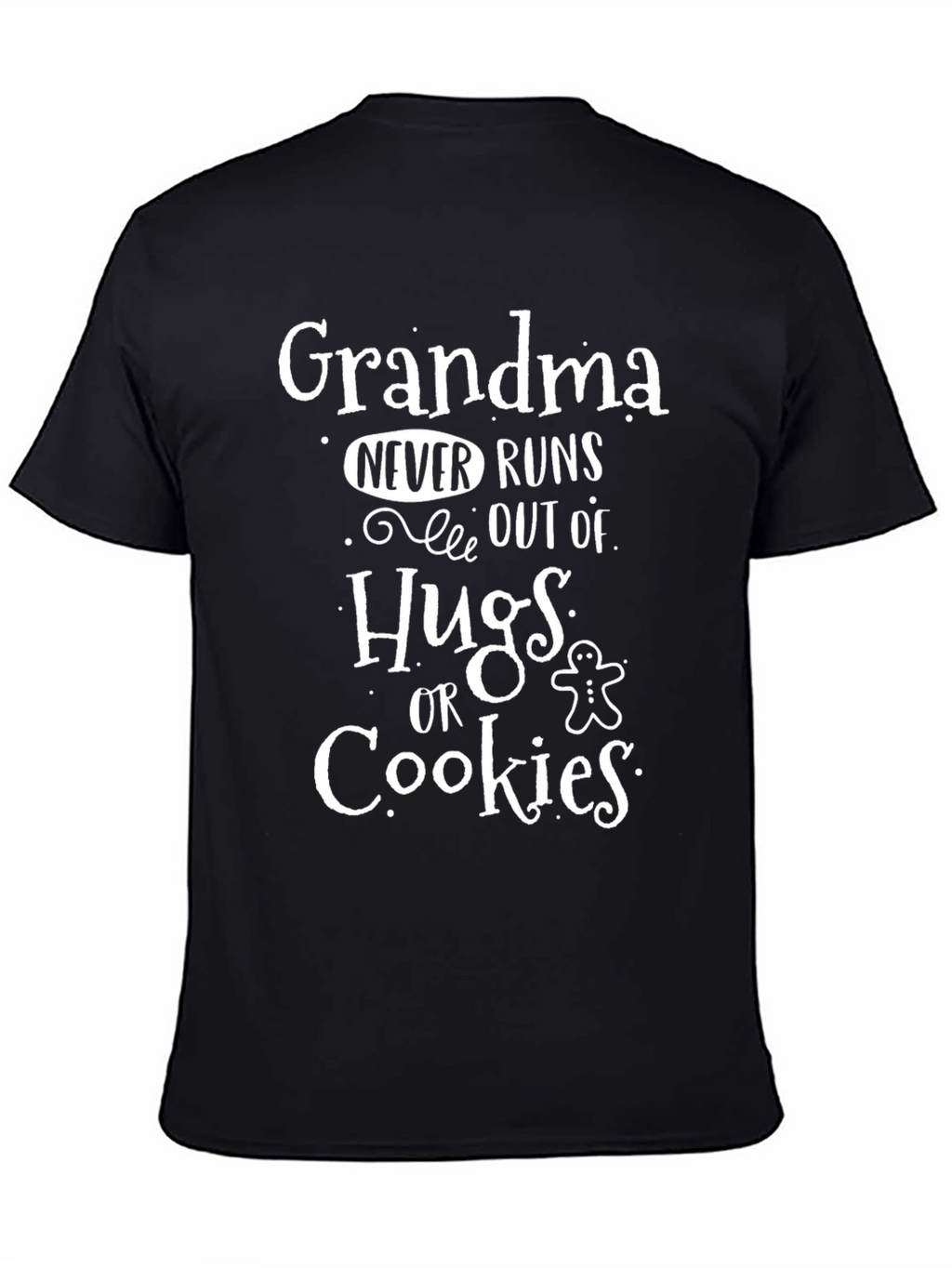 Grandma Hugs & Cookies T-Shirt - Fun Family Gift