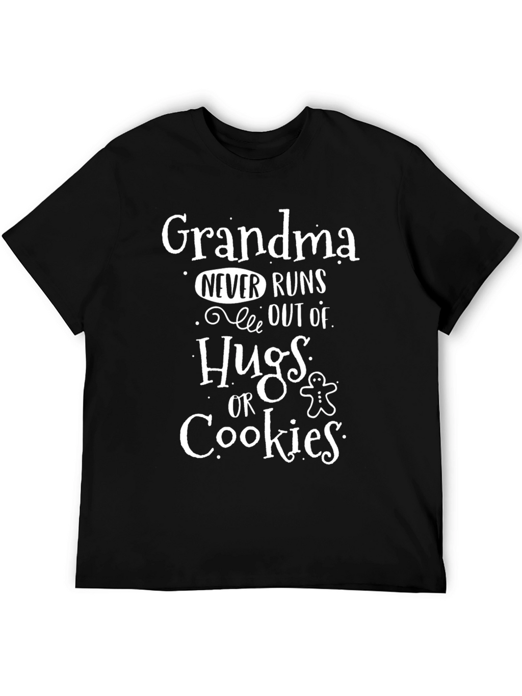 Grandma Hugs & Cookies T-Shirt - Fun Family Gift