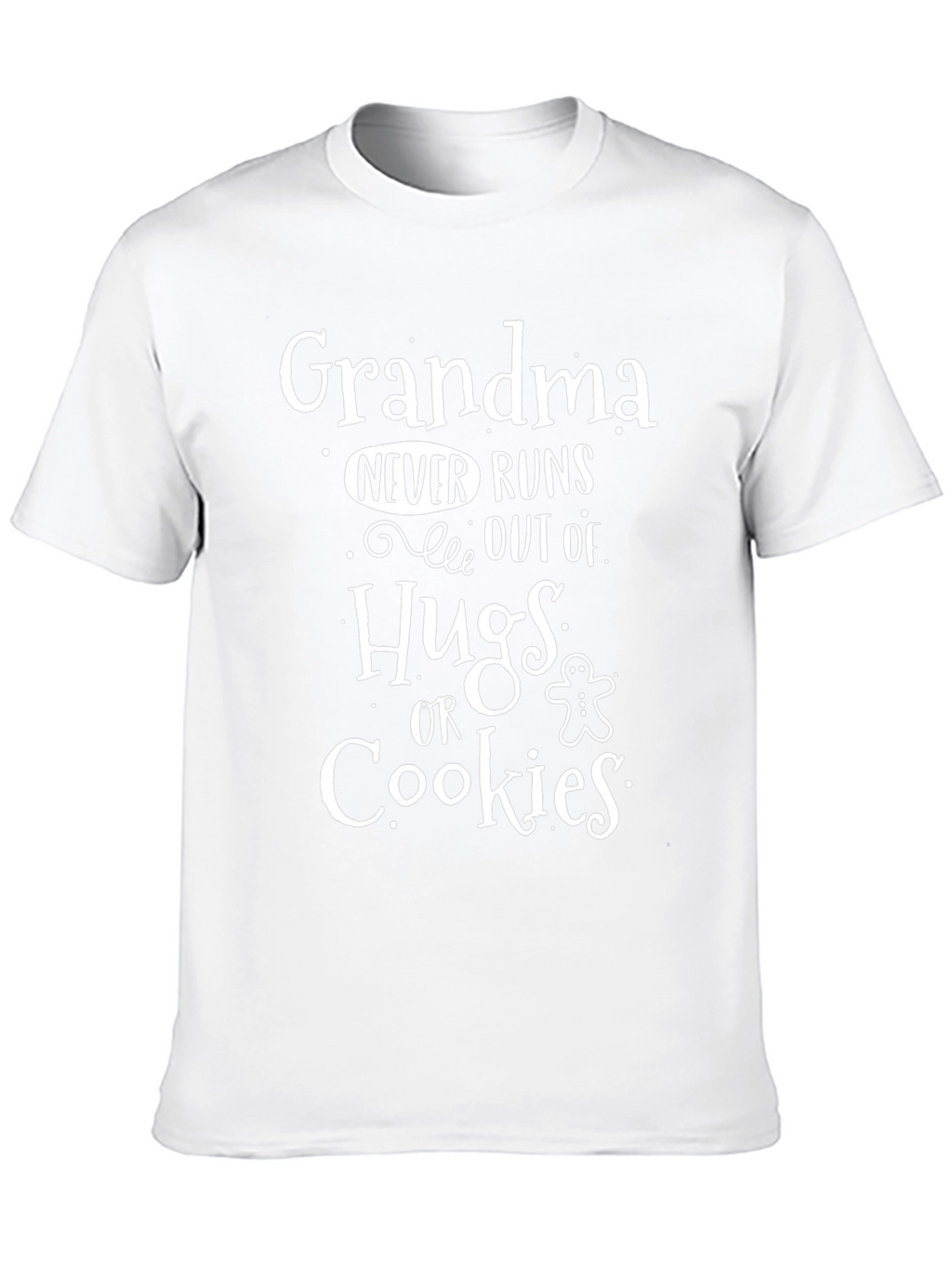 Grandma Hugs & Cookies T-Shirt - Fun Family Gift