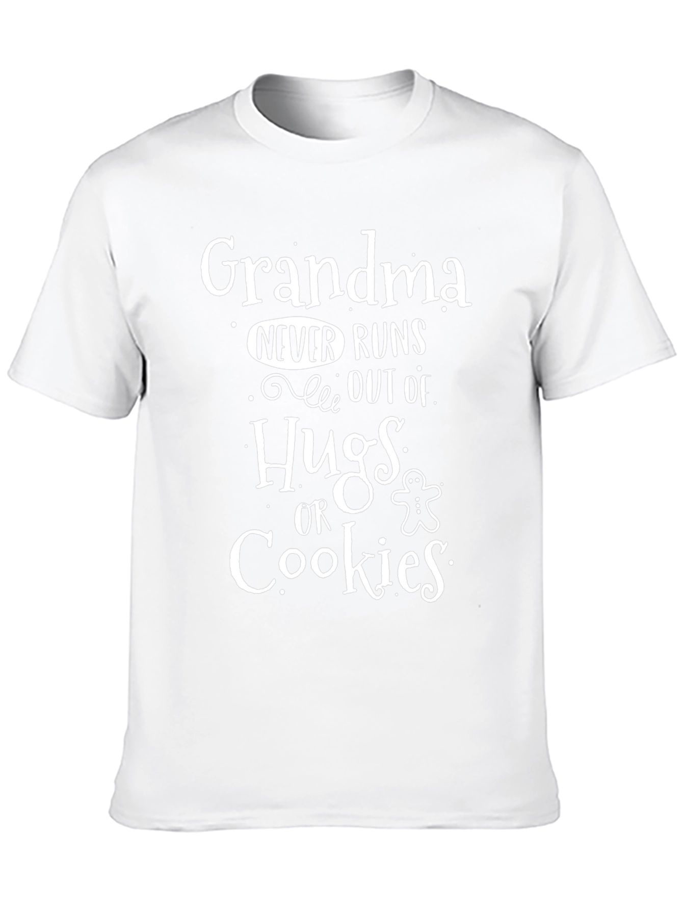 Grandma Hugs & Cookies T-Shirt - Fun Family Gift