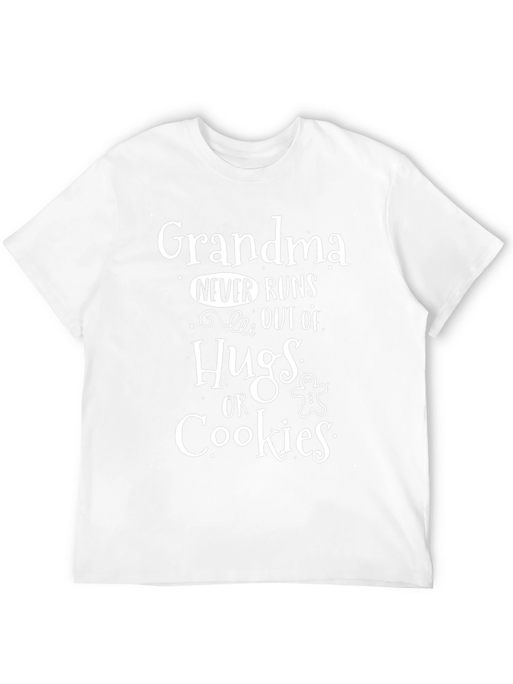 Grandma Hugs & Cookies T-Shirt - Fun Family Gift