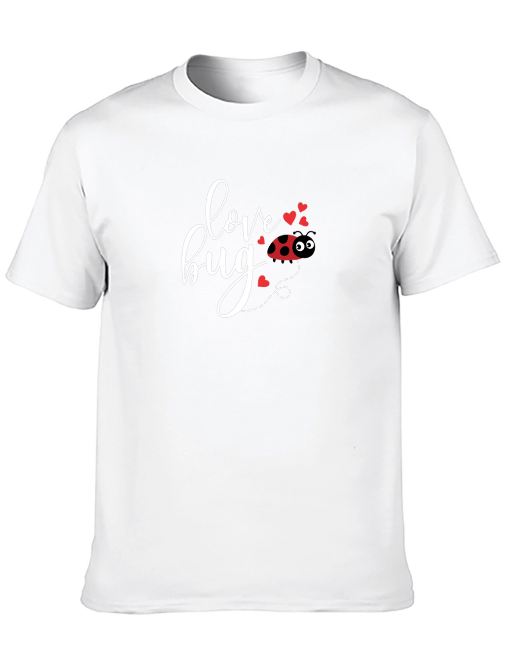 Love Bug Graphic T-Shirt - Valentines Day Apparel